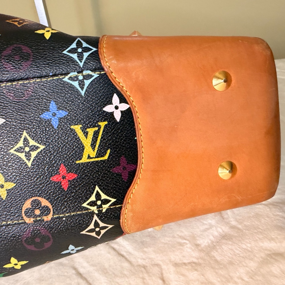 Louis Vuitton Murakami Multicolor Monogram Judy GM Bag - Picture 11 of 16